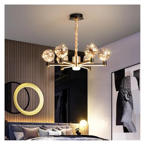 Plafonnier LED post-moderne luxe D67cm pour salon et salle à manger