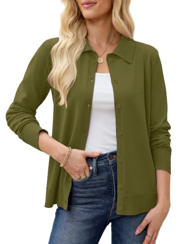 Image of Heymoments Womens Lightweight Cardigan Sweaters Fall Outfits