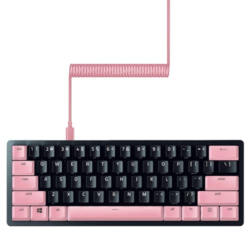 Razer Phantom Keycaps Enhancement Kit: Unique Stealth Design - Translucent Sides - Under-lasered Legends - Keycap Removal Tools & Stablizers - Universal Compatibility - Black