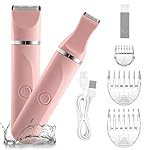 AREYZIN Bikini Trimmer Electric Razors Shaver for Women Bikini Legs Pubic Hair Rechargeable Ladies Bikini Hair Trimmer…