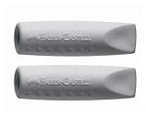 Libre de PVC y no mancha Faber-Castell 187000-p5 - Tapa de lápiz y borrador 2 en 1 (pack de 5 unidades)