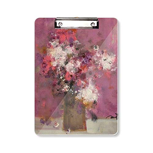 Papier peint fleurs rose A4 XJJ pour décoration créative