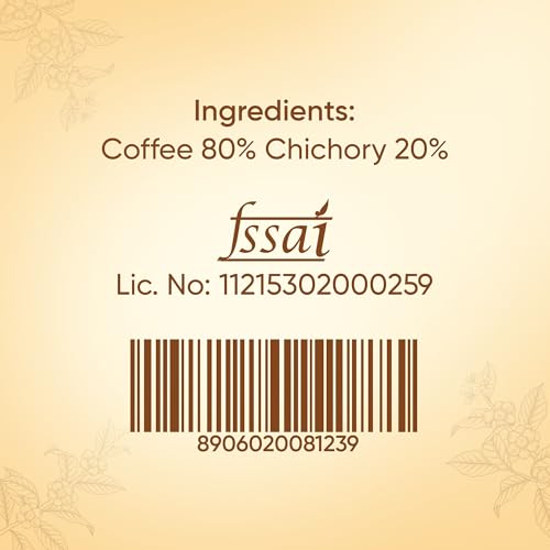 Image of Bayar's Coffee Java Filter Coffee Powder 500g | Traditional South Indian Taste with 80% Coffee & 20% Chicory | Freshly Roasted & Ground for Rich Aroma & Taste (500g) (500 g (Pack of 5))