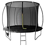 BIWOND Trampolín Cama Elástica NextJump 14 (Diámetro 4.27m, para Exteriores) – Negro