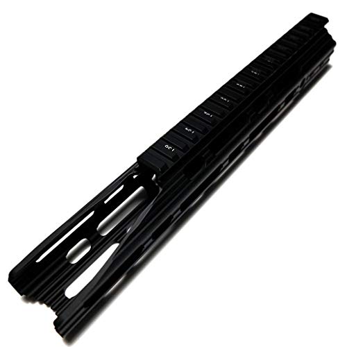 APS 13 Inch Guardian Rail Handguard Set For AEG Black - Image 3