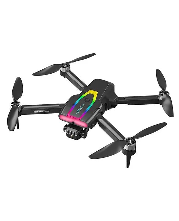 Riderev Drone with Camera for Adults 1080P HD Dual Rudder Eletric Adjust, Mini Drone with Obstacle Avoidance 50 Min Long Flight Time,Foldable RC Quadcopter with Brushless Motor for Beginner,Dual Camera Drone