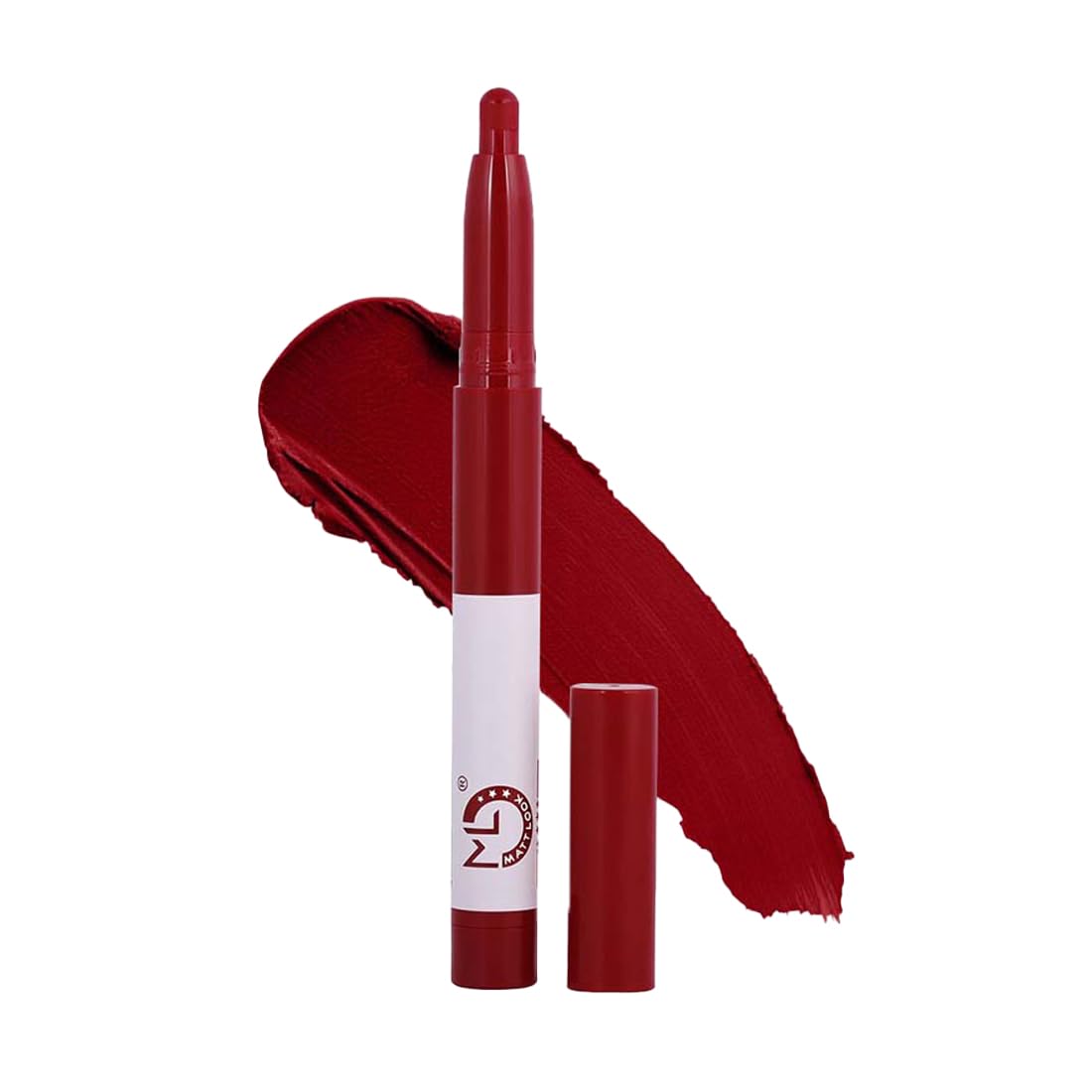 MATT LOOK Power Last Lip Stain Crayon Lipstick|Rich Color|Non Transfer|Long Lasting|Waterproof|Super Stay|Luxurious Crea