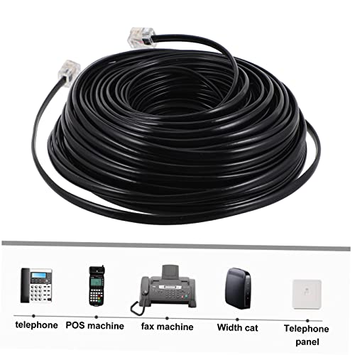 Cable telefónico de extensión resistente con hilos de cobre Artibetter para oficina y hogar 3