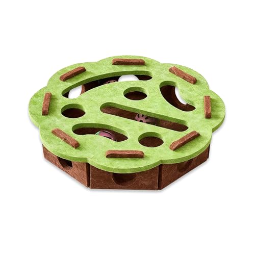 NIMYEST Felt Maze Puzzle Box