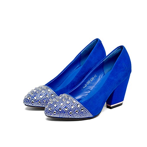 Hauts talons dames en cuir de luxe avec détails diamants scintillants