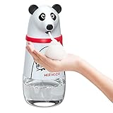 HOMOZE Automatic Foaming Soap Dispenser, Cartoon Panda Foaming Hand Soap Dispenser, 300ML Battery...