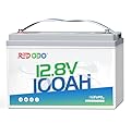 Redodo 12V 100Ah Lithium LiFePO4 Battery, Group 31 Battery Built in 100A BMS, Up to 15000 Cycles, 10 Years Lifetime, Perfect for RV, Off Grid, Solar, Marine, Trolling Motor
