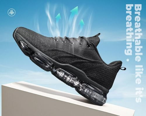 Image of Kapsen Womens Walking Running Shoes Air Cushion Breathable Fashion Tennis Sneakers Mesh Workout Casual Athletic Sports Gym