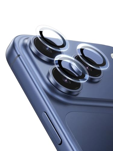 UGREEN for iPhone 17 Pro/17 Pro Max Camera Lens Protector 1 Pack Ultimate Drop Defense HD Lossless Shooting One Step Align Easy Install Individual Lens Protector Compatible with Most Cases