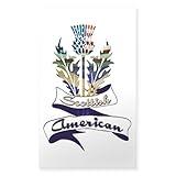 CafePress - Scottish American Thistle Sticker (Rectangle) - Rectangle Bumper Sticker Car Decal