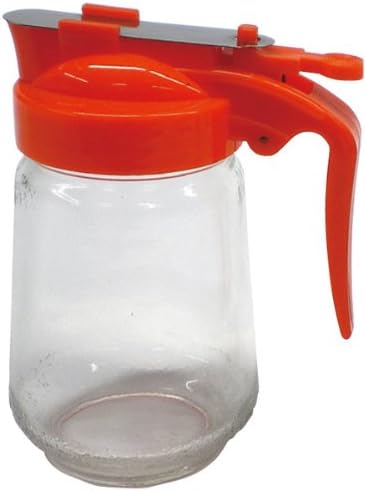 Glass Kitchen Server Small Orange 250ml