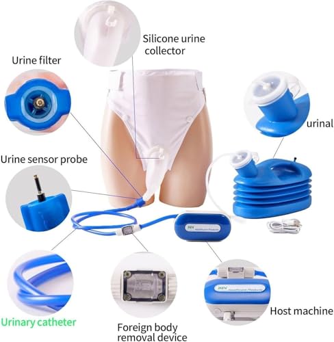 Orinatoio indossabile per incontinenza urinaria maschile, capacità 2600 ml con design anti-perdite, ideale per uso anziano e assorbimento immediato delle urine