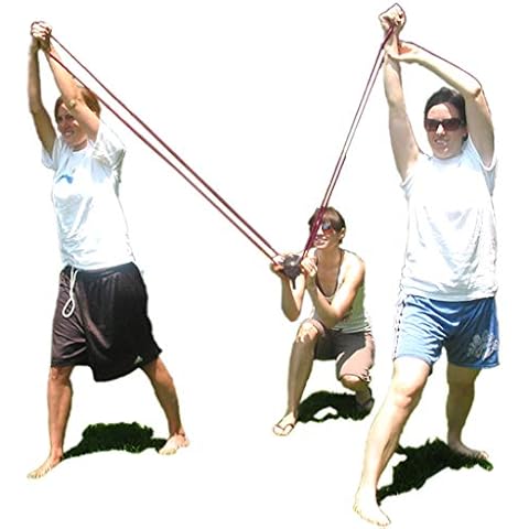 Large Water Balloon Launcher Slingshot Toy with 500 Yard Long Range, Pumkin Potato Launcher, 3 Person Gaint Slingshot, T-shirt Launcher, Party Game Yard Catapult Toys Cover