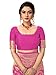 Nivah Fashion Women's Banarasi Art Silk Saree with Blouse Piece(NH.S13-Pink)