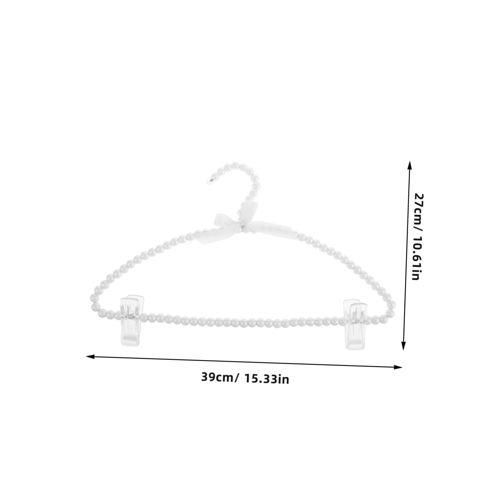 Wakauto Wedding Dress Hanger for Bride 2pcs Fabric Hangers Curved Shape Non-Slip for Dresses and Skirts