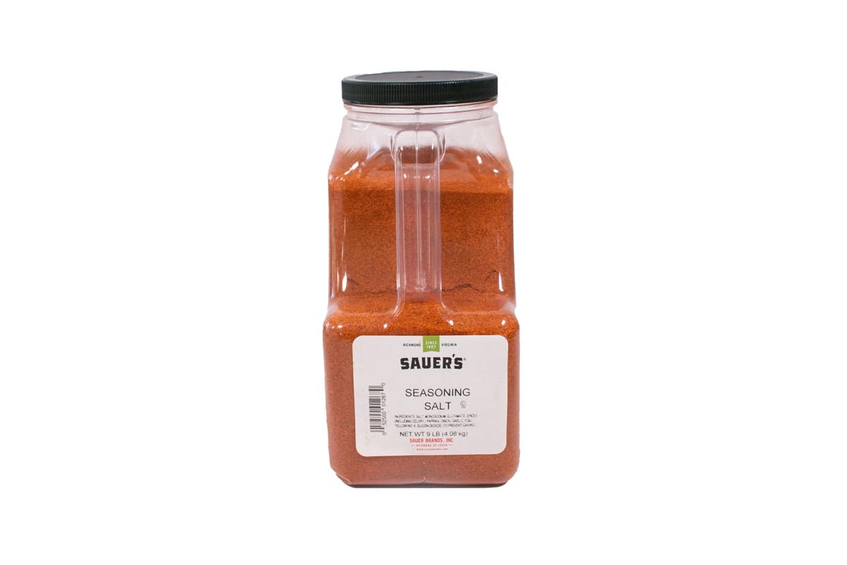 C.F. Sauer Foods Seasoning Salt, 9 Pound -- 3 per case.
