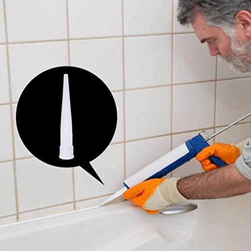 WJMY Cartridoppen, siliconen spuitmonden, reservepunten, cartridgemondjes, siliconen spuitmonden, siliconen spuitmonden (20 stuks) - Afbeelding 5