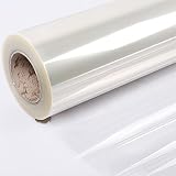 iHappy DIY Heavy Duty Oil Proof Kitchen Tile Stove Cover Clear Vinyl Film 23x98 Inch