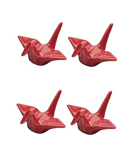 Origami Crane Chopstick Rest Set of 4