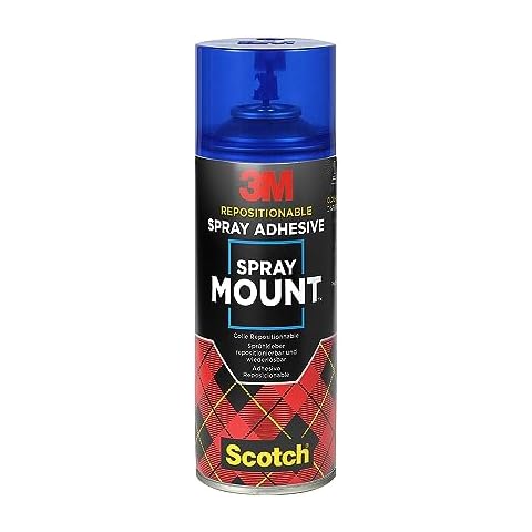 Scotch SprayMount Permanent Adhesive Spray, 400 ml Cover