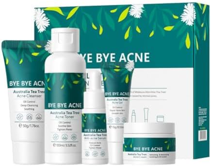 Ensemble de soins de la peau, traitement de l’acné pour les kits ...