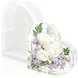 ❣️【Créer un cadeau commémoratif éternel】 le moule d'amour est conçu pour préserver parfaitement les fleurs séchées pour les mariages, les graduations et d'autres occasions importantes, ce qui transformera instantanément en un souvenir unique et intemporel.