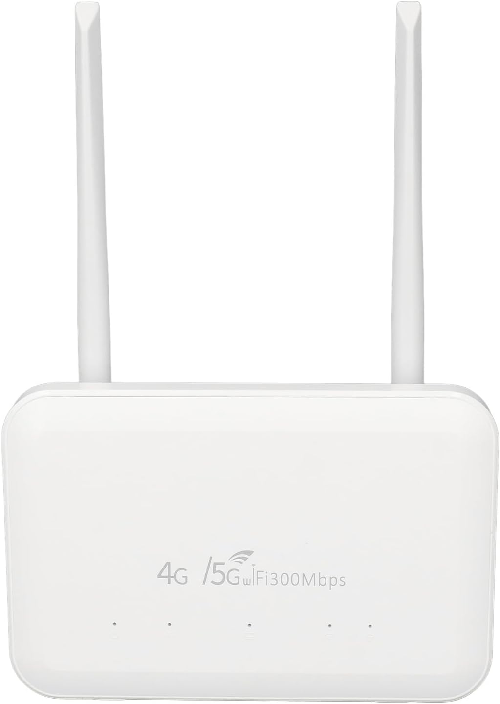 4G LTE CPE Router, 300Mbps, 32 Users Support, 2 External Antennas, SIM Card Slot, LAN Port for Indoor and Outdoor Coverage, Surveillance Camera Programs
