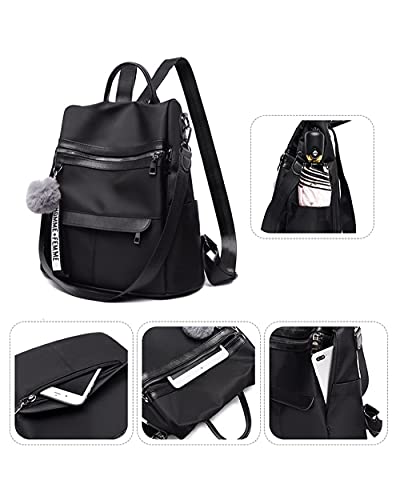 Sac à dos multifonctionnel en cuir léger pour fille - 4