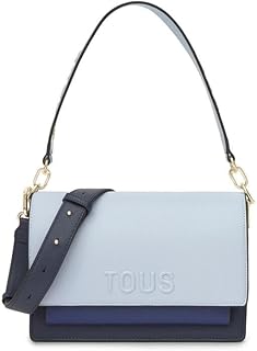 TOUS Bolso Bandolera Mujer Audree Saffiano Azul Marino Mediano 2002358233