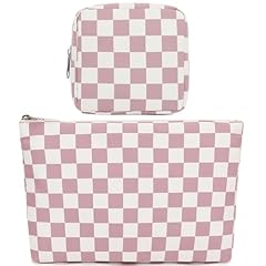 Checkered, 2PCS - Dusty Rose
