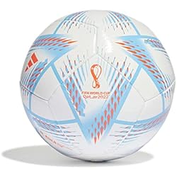 adidas RIHLA CLB Balón, Juventud Unisex, Blanco/Panton/Rojsol (Multicolor), 38