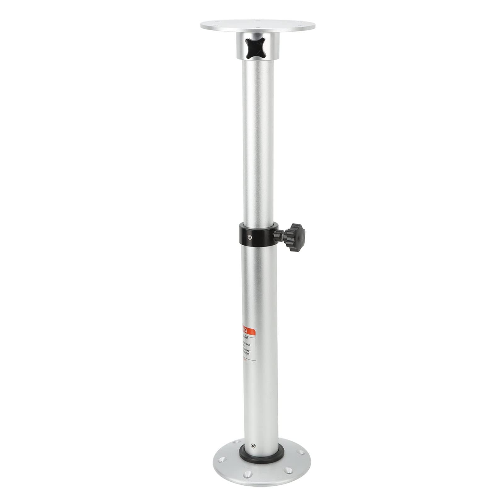Pata de Mesa para Caravana, Base de Soporte de Elevación de Pedestal de Mesa de Aleación de Aluminio 490‑745 Mm Altura Ajustable, Soporte Plegable de Rotación de 360 ​​grados
