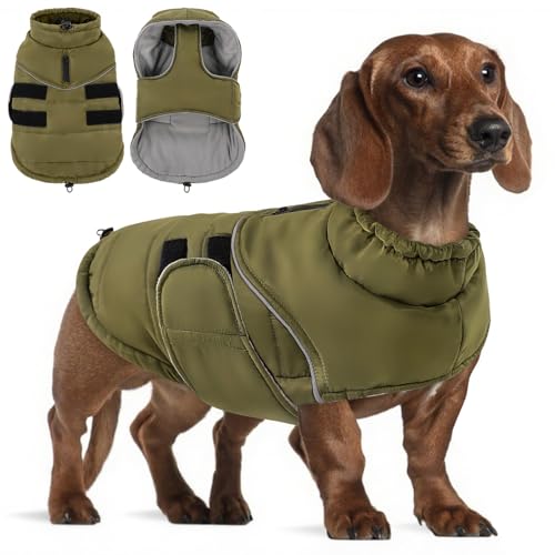 Peferhouse Reflective Winter Coat with Harness Hole