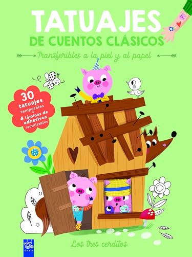 Tatuajes de cuentos clásicos. Los tres cerditos