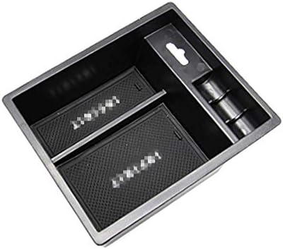 Salusy Car Center Console Organizer Insert Tray Storage Box for Infiniti QX70 SUV 2014 2015 2016 2017