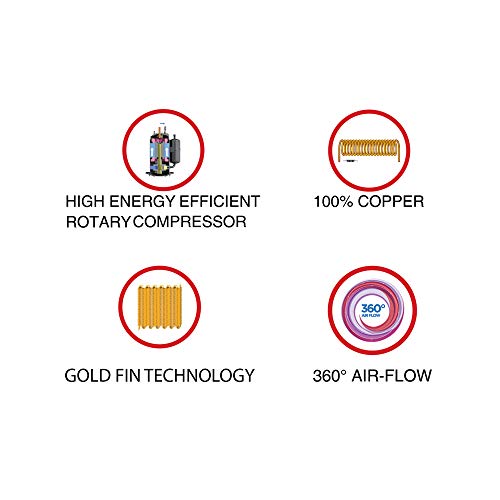 Image of Akai 1 Ton 3 Star Split Inverter AC - White (AKSI-123GQA, Copper Condenser)