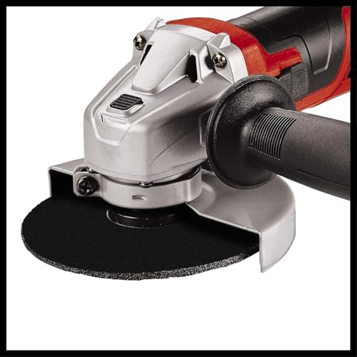 Einhell Winkelschleifer TC-AG 125/850 (850 W, 12.000 min-1, max. Schnitttiefe 33 mm, max. Scheibendurchmesser 125 mm, Wiederanlaufschutz, ohne Trennscheibe)