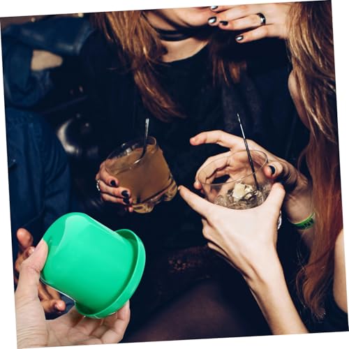 BESPORTBLE 5-teiliges Würfel- und Becher-Set Würfel-Shaker-Set für Bar, Party, Würfelspiele, zufällige Farbe