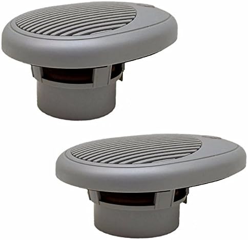 PQN Boat Stereo Speakers Spa25-4GYLD | 2 1/2 Inch 30 Watt Gray (Pair)