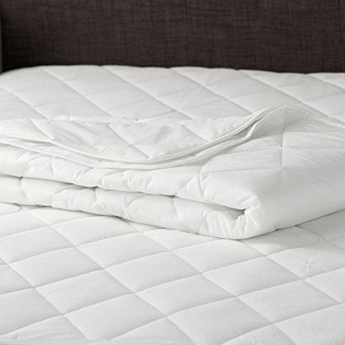 Image of Rajasthan Crafts Microfiber Waterproof and Dust Proof Single Bed Mattress Protector (White, 36X78-inch)