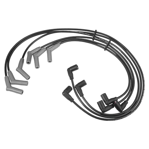 ACROPIX Car Spark Plug Coil Wires Ignition Coil Harness Cable 7mm Fit for Ford F-150 2005-2008 V6 4.2L No.3L3Z12259AB - Pack of 6