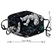 SESLFLKPJK Adults Boys Girls Warm Protective Masks Fashion Scarf Anti Dust Windproof Mouth Cover, Astronaut Space Art Mouth Decoration for Sports Travel Hiking