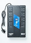 BPC Energy UPS Power Supply UK - 1000VA UPS with 8 Outlets - UK Plug BS1363A - Surge Protected | Reliable Computer Uninterruptible Power Supply Units for Home & Office