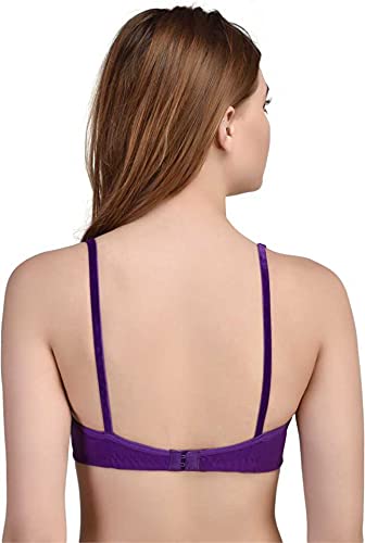 Image of Women Cotton Bra Minimizer Non Padded Bra