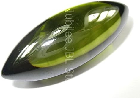 So Rare Green Naga Eye Stone Almond or Rugby Ball Shape Lucky Gems Amulets
